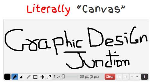 Literally Canvas: HTML5 Drawing Widget