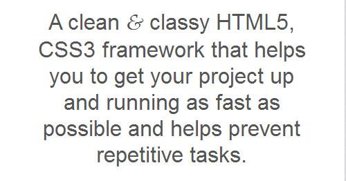Workless: HTML5-CSS3 Framework for Building Cross-Browsers Websites